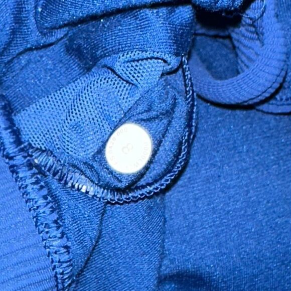 Lululemon Energy Bra Long Line Ribbed in  Regatta SZ 8 - Picture 5 of 5